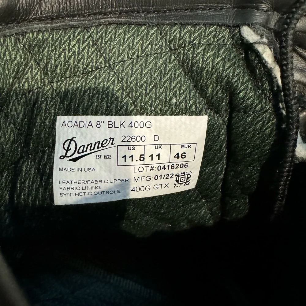 Danner Acadia duty boots - Picture 7 of 8